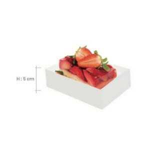 Patisserie doos - 16 x 12 cm - Set van 200