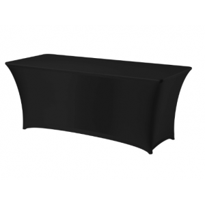 Housse pour Table Rectangulaire Noire 1500 - HENDI