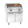 Professional Bartscher Series 900 gas lava stone grill - Grille V