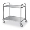 RVS Trolley 2 Plateaus - 2 x 50 Kg