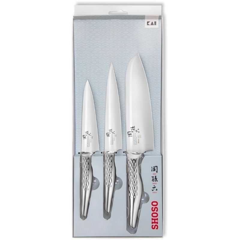 Set of Shoso KAI Knives - Professional Cutting | Fourniresto