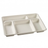 5-Compartment Pulp Tray - 320 x 230 mm - Pack of 25