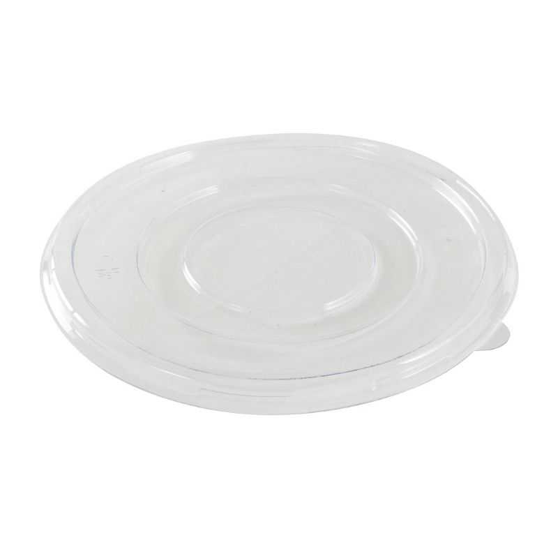 Deksel van PET voor Ronde Kom van Bagasse 800 ml - Set van 50