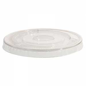 Deksel voor Transparante Plastic Pot - 270 ml - Set van 50