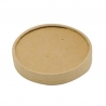 Deckel für Kartonbecher von 240, 360 und 480 ml - Packung mit 50