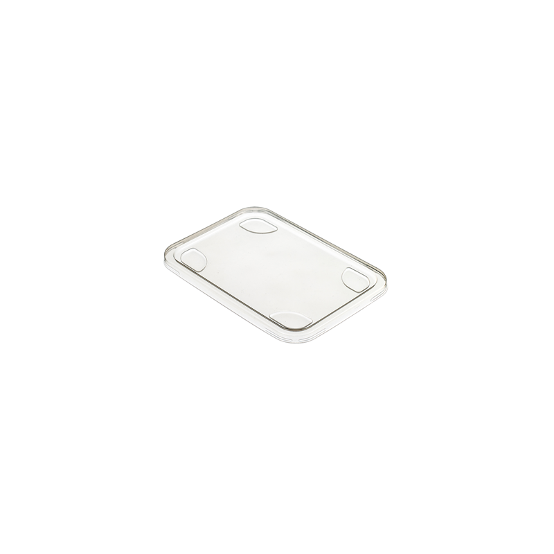 Lid for 2-Compartment PP Tray - 183 x 131 mm - Pack of 50