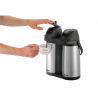 Thermos met pomp Duo - 2 x 1,9 L - Bartscher