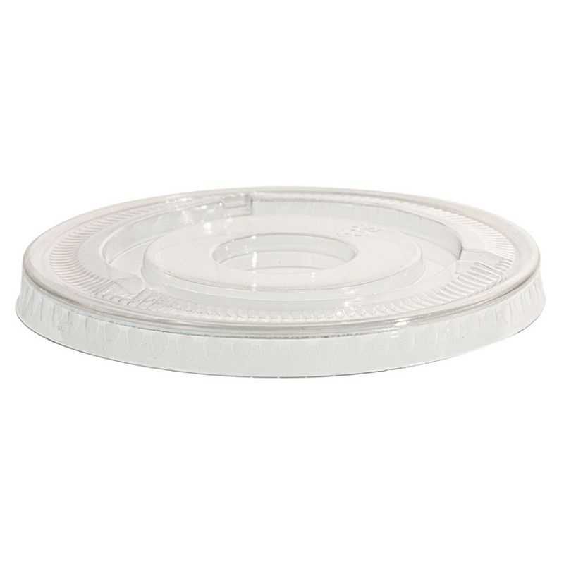 Deksel voor Transparante Plastic Pot - 250 ml - Set van 50