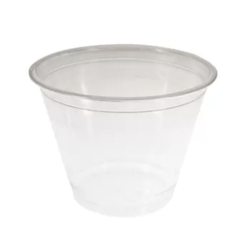 Transparenter Plastiktopf - 270 ml - Set von 50 Transparenter Plastiktopf - 270 ml - Set von 50