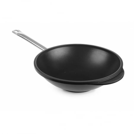 Wok  en Fonte d'Aluminium  - 32 cm de Diamètre