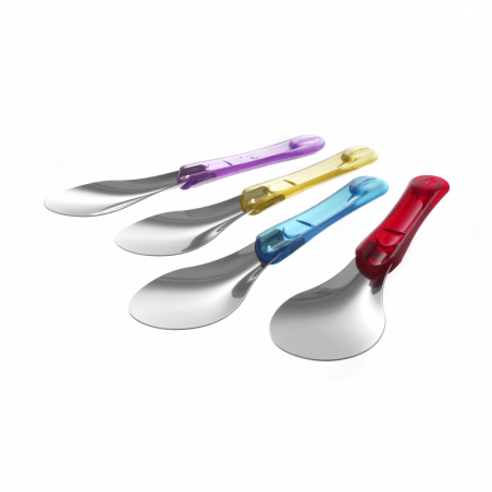 Ice cream scoop with purple handle in Tritan - Brand HENDI - Fourniresto