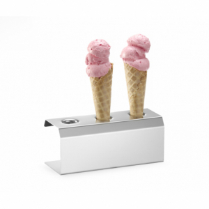 Support for 3 ice cream cones - Brand HENDI - Fourniresto