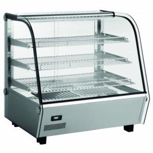 Vitrine de Table Chauffante - 3 Niveaux - 120 L