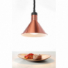 Adjustable conical heat lamp