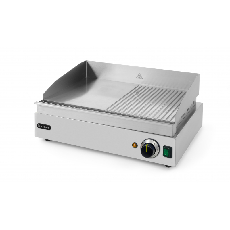 Grill Profi Line - Gladde en geribbelde platen