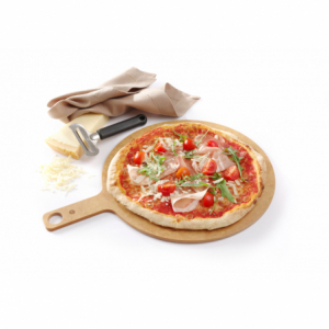 Pizzabrett mit Griff - Durchmesser 254 mm