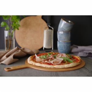 Pizza Board with Handle - 254 mm Diameter