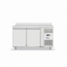 Réfrigérateur comptoir avec deux portes Profi LIne 280L - Marque HENDI - Fourniresto