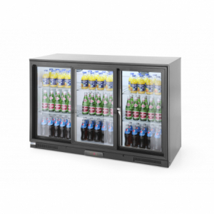 Arrière Bar Réfrigéré à Portes Coulissantes - 303 L