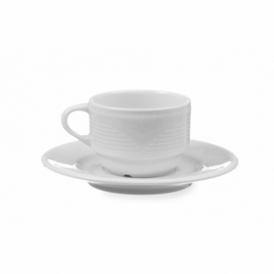 Untertasse für Kaffeetasse aus Porzellan Saturn