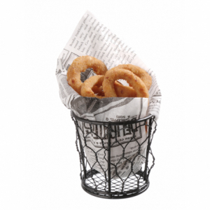Wire round decorative basket - Brand HENDI - Fourniresto