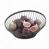 Black Oblique Fruit Basket - 280 mm Diameter