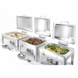 Chafing dish GN 1/1 satijnen afwerking - Merk HENDI - Fourniresto