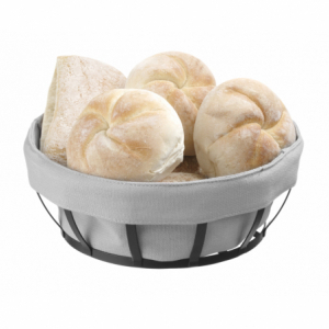 Round Bread Basket with Liner - 220 mm Diameter