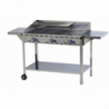 Professioneller Gasgrill Green Fire - 3 Brenner - HENDI