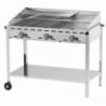 Professioneller Gasgrill Green Fire - 3 Brenner - HENDI