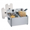 Professionele elektrische friteuse SNACK II 2x4 L