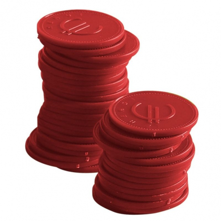 Red Chips - Set of 100