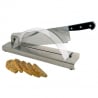 Brotmesser mit Edelstahl-Sockel - Gerade Klinge 35 cm - FourniResto