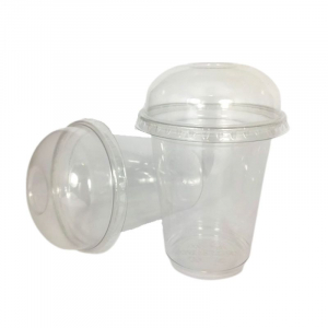 Beker Crystal Shaker van PET - 300 ml - Set van 50 - FourniResto