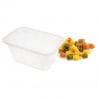 Thermosealbare bakjes van PP - 500 ml - Set van 100