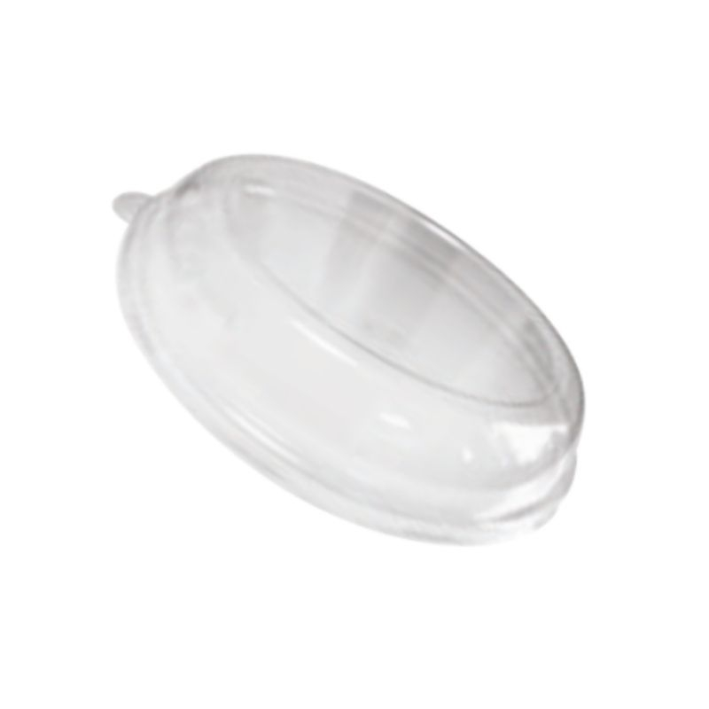 Dome deksel voor ronde kom van 950 ml van bagasse - Set van 50