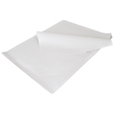 Fettdichtes Papier in Weiß - 33 x 33 - 10 kg