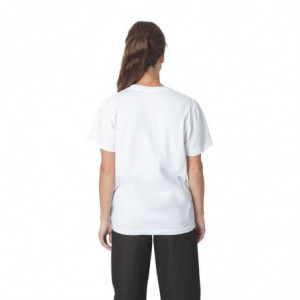 Unisex White T-shirt - Size L - FourniResto - Fourniresto