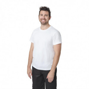 Unisex White T-shirt - Size XL - FourniResto - Fourniresto