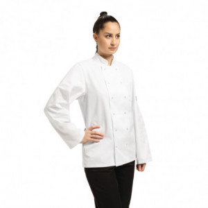 Koksbuis Unisex Wit Met Lange Mouwen Vegas - Maat L - Whites Chefs Clothing - Fourniresto