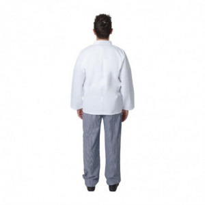 Witte unisex koksbuis met lange mouwen Vegas - maat XL - Whites Chefs Clothing - Fourniresto
