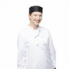 Black Polycotton Chef Skull Cap - Size XS 53.3 cm - Whites Chefs Clothing - Fourniresto