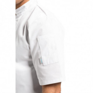 Witte uniseks korte mouwen koksvest Vegas - maat XL - Whites Chefs Clothing - Fourniresto