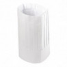 Disposable White Chef Hat - One Size - Pack of 50 - FourniResto - Fourniresto