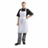 White Bib Apron 711 X 656 Mm - Whites Chefs Clothing - Fourniresto