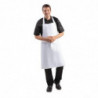 Schort met kruisband Wit 711 x 656 mm - Whites Chefs Clothing - Fourniresto