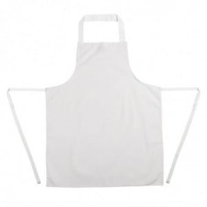 Schürze Latz Weiß 711 x 656 mm - Whites Chefs Clothing - Fourniresto