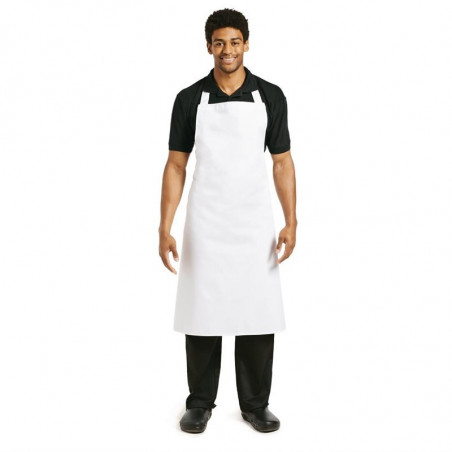 Schort met kruisband Wit - Maat XL 915 x 1066 mm - Whites Chefs Clothing - Fourniresto