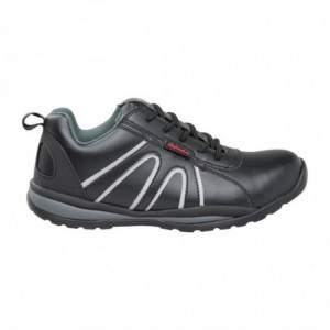 Black Safety Shoes - Size 39 - Slipbuster Footwear - Fourniresto