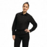 Dress Shirt Unisex Black - Size L - Chef Works - Fourniresto